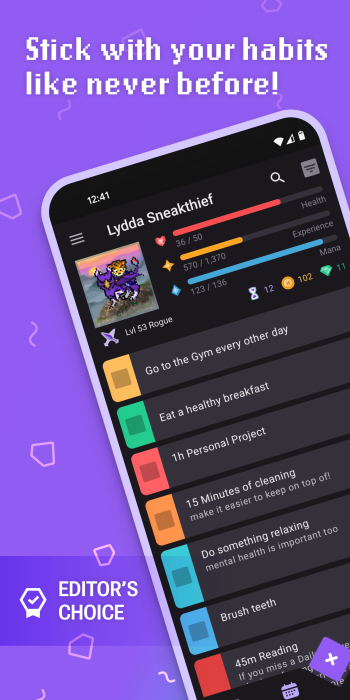 1. Habitica — Gamify Your Goals screenshot